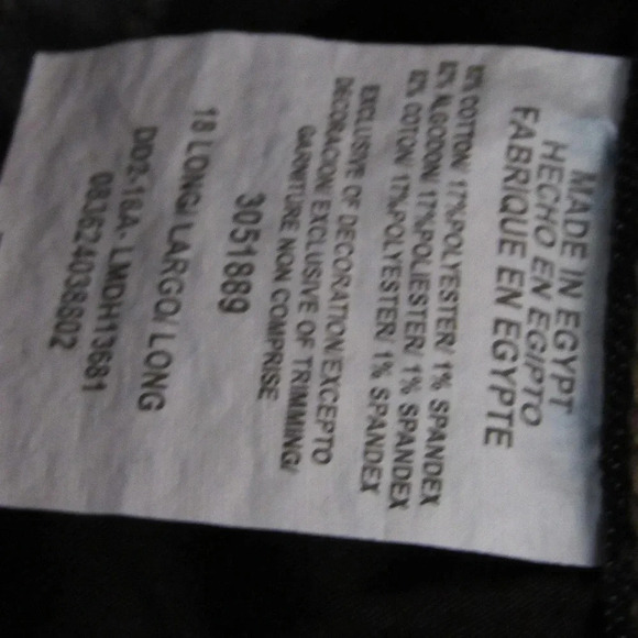 NWT LEE Verona Straight Relaxed Fit Jeans Size 18L - Picture 8 of 8